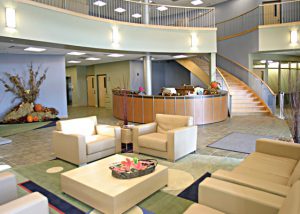 The Vineyard Church lobby
