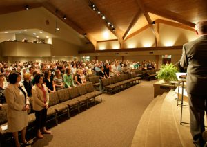 First Church of God Bellefontaine worship service